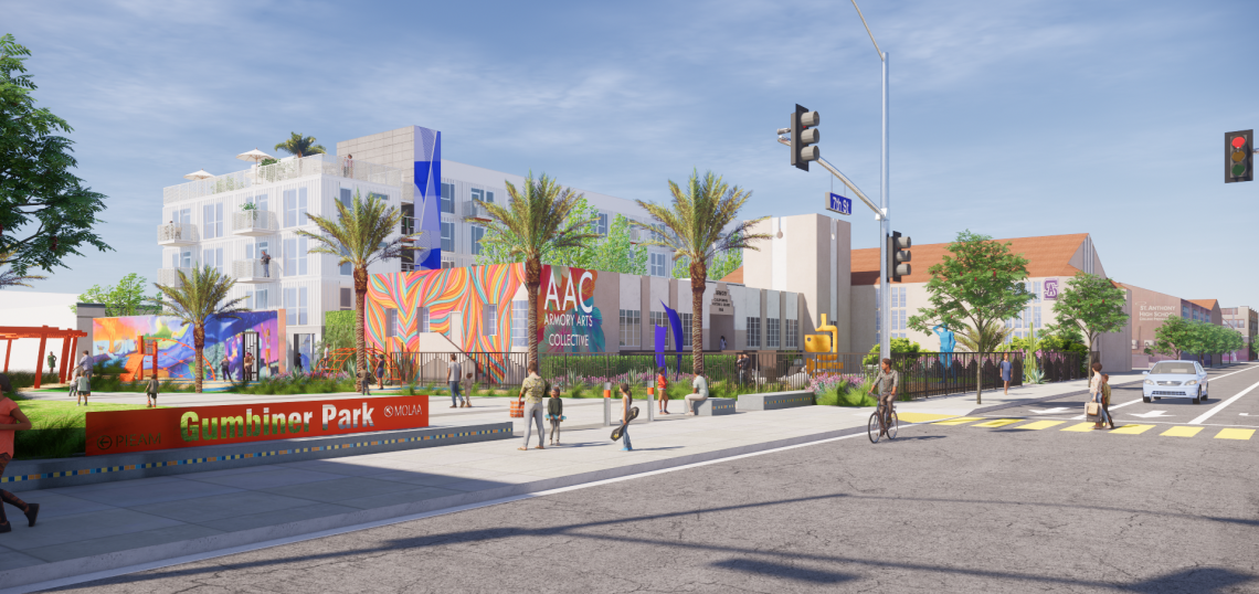 Long Beach Armory could be converted to arts and housing complex